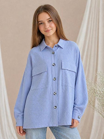 Рубашка Sunnytot ST38 l.blue - делук