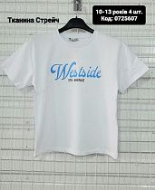 Футболка Amz 0725607 white - делук
