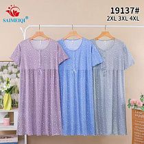 Ночнушка Saimeiqi 19137 mint - делук