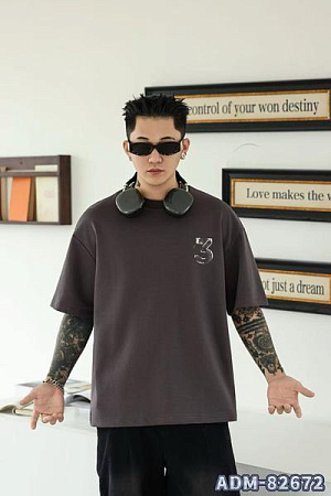 Футболка 2Bro 82672 d.grey - делук