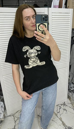 Футболка Karon 98357 black - делук