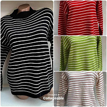 Свитер Elena&Vika 24007 red - делук