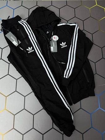 Костюм Спорт Alex Clothes 4581 black - делук