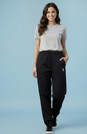 Штаны Спорт Zalov ZW1444 black - делук