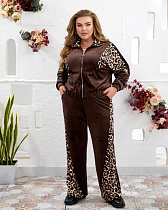 Костюм Спорт Seven Zikina 936 brown - делук