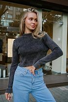 Свитер Little Secret 0579 d.grey - делук