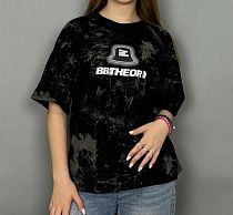 Футболка Delfinka 48106 black - делук