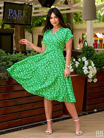Платье Loren 811-1 green - делук