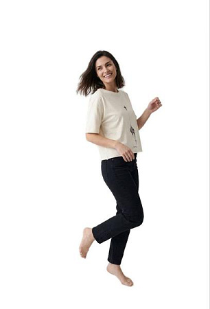 Футболка Fsn 7177 l.beige - делук