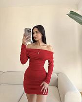 Платье Girl 275 red - делук