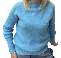 Свитер Elena&Vika 24071 l.blue - делук