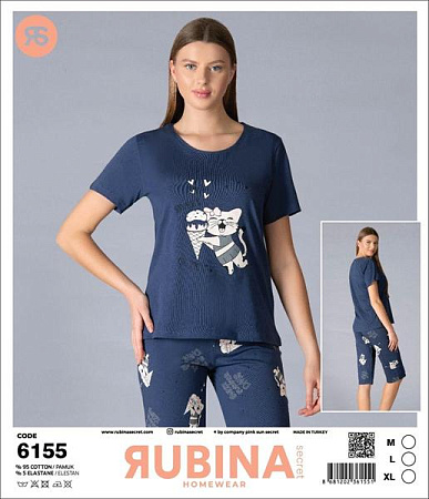 Пижама Disneyopt DS393-6155 navy - делук