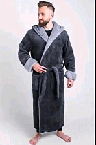 Халат Romeo Life RL785 grey - делук