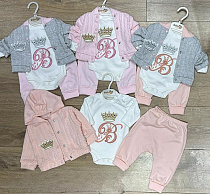 Костюм Baby Boom BB16 grey-peach - делук