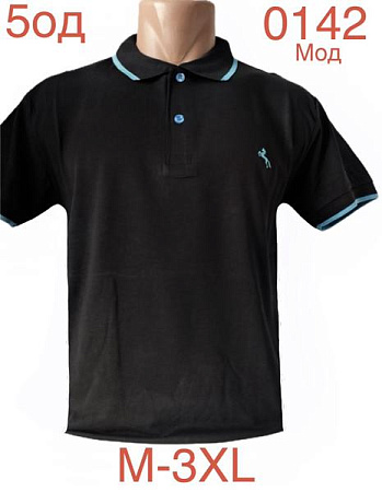 Футболка Надийка ND1187-0142 black - делук