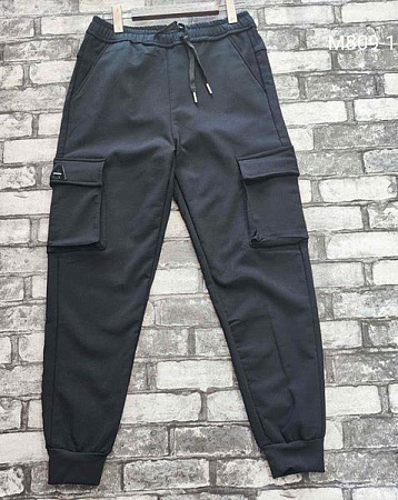 Штаны Спорт Faraon M809-1 black - делук