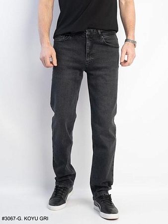 Джинсы Bromley 3067G d.grey - делук