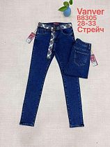Джинсы Vanver B8305 blue - делук