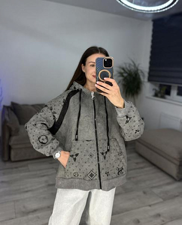 Кофта Спорт S.Style 621 grey - делук