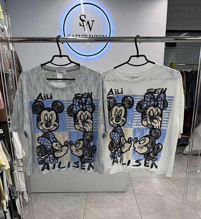 Футболка Saint Wish 82296 mix - делук