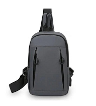 Бананка Fashion Bag 8608-1 grey - делук