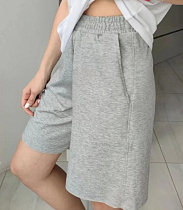 Шорты Sport Style 10239 grey - делук