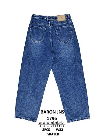 Джинсы God Baron 1796 blue - делук