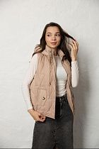Жилетка Dgmd B480 beige - делук