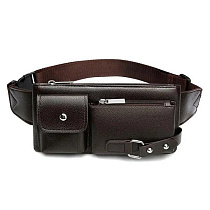 Бананка Fashion Bag KK900-1 brown - делук