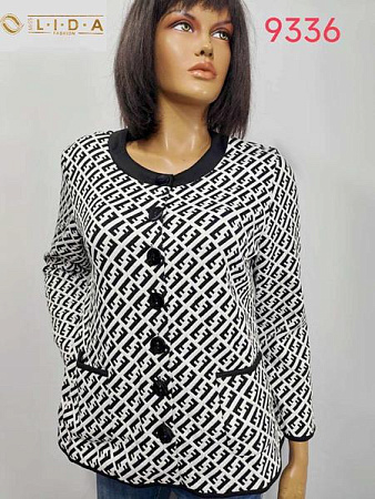 Свитер Lida 9336 white - делук