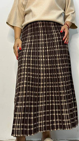 Юбка Kosta 194 brown - делук