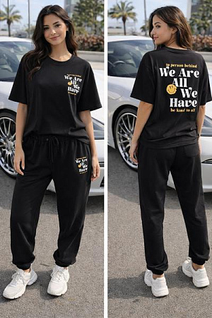 Костюм Спорт Major Kids 7238 black - делук