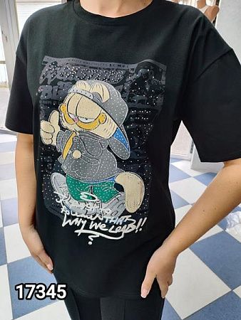 Футболка Mmc Clothes 17345 black - делук
