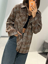 Рубашка Comod 7101 camel - делук