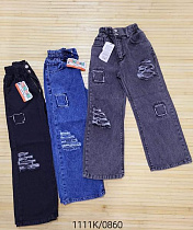 Джинсы Miki Maki 1111K black - делук