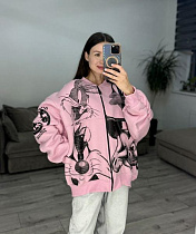 Кофта Спорт S.Style 634-1 pink - делук