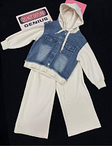 Костюм Спорт Sunnytot 7777 white - делук