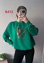 Свитер Fsn 6412 green - делук