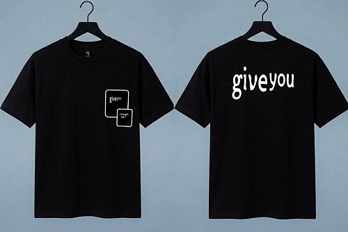 Футболка Dino DN29 black - делук