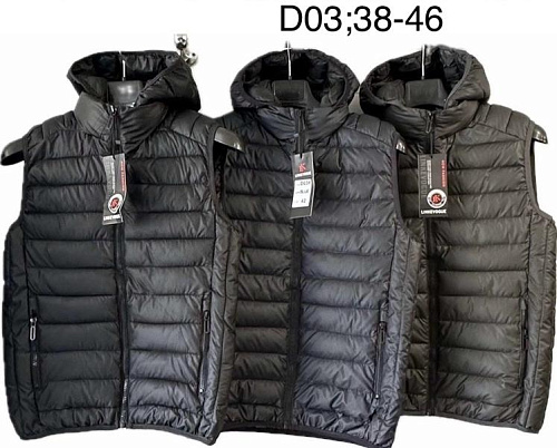 Жилетка Tran D03 d.grey - делук