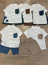 Костюм Baby Boom BB531 brown - делук