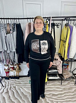 Свитер Global GL76 black - делук