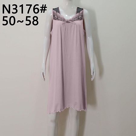 Ночнушка Brilliant N3176 beige - делук