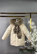 Куртка Delfinka 1818 beige - делук