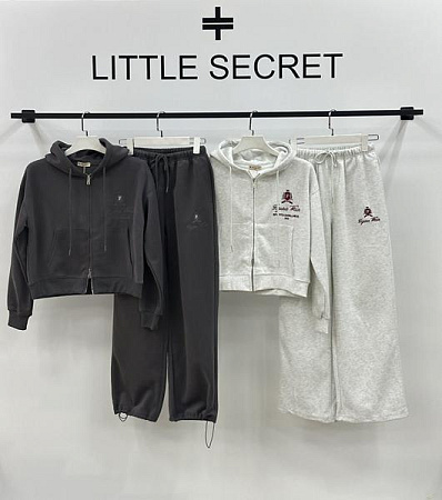 Костюм Спорт Little Secret K013 d.grey - делук