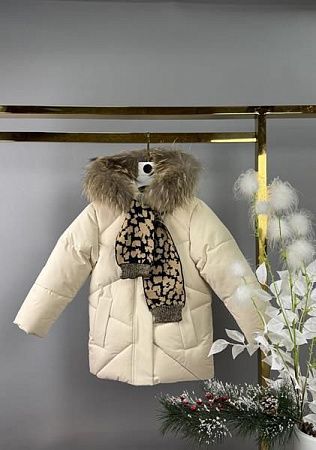 Куртка Delfinka 1818 beige - делук