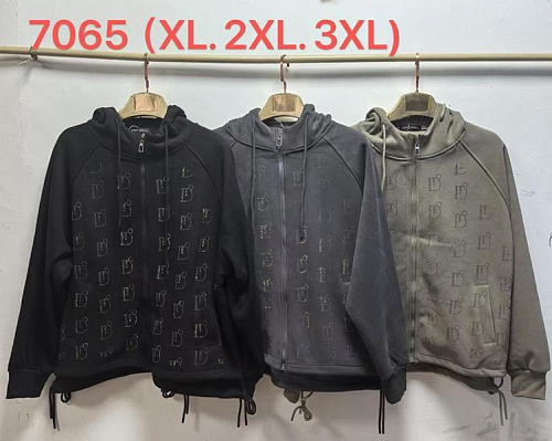 Кофта Спорт Immei 7065 olive - делук