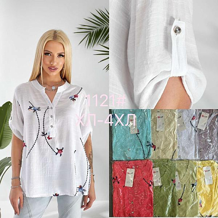 Блузка Style Nadezhda J1121 l.green - делук