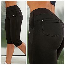 Бриджи Sport Style 044 black - делук