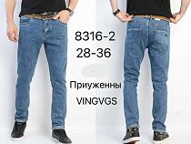 Джинсы Vingvgs 8316-2 l.blue - делук